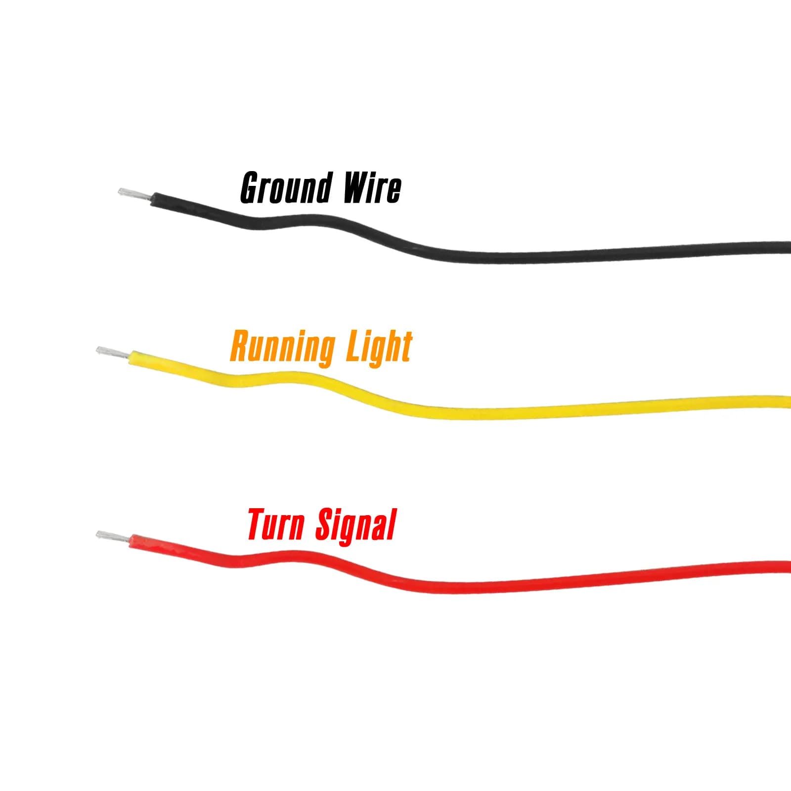 Clignotant LED ambre pour moto, Mini indicateur lumineux de course pour Harley Sportster XL Softail 