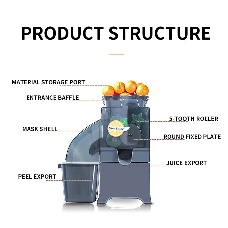 Presse-agrumes Commercial Kumquat au citron, 110/220V, entièrement automatique, 100W, jus de fruits 