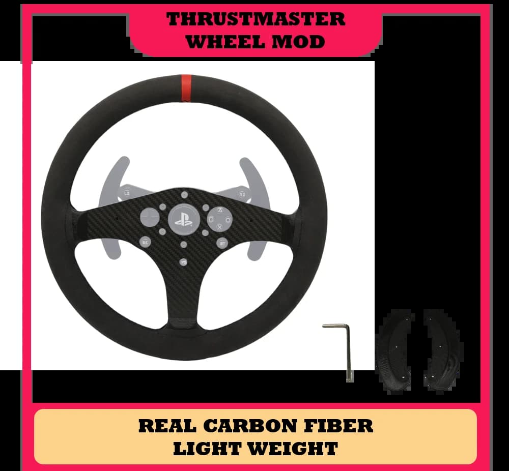 SIMPUSH Racing-Volant de rallye pour Thrustmaster, MOD DIY, SIMRACING Racing, T300RS, T300ighTightTi