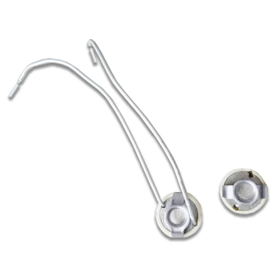 Support fixe de lampe à prise directe haute tension en céramique avec raccords de tête de lampe, GU1