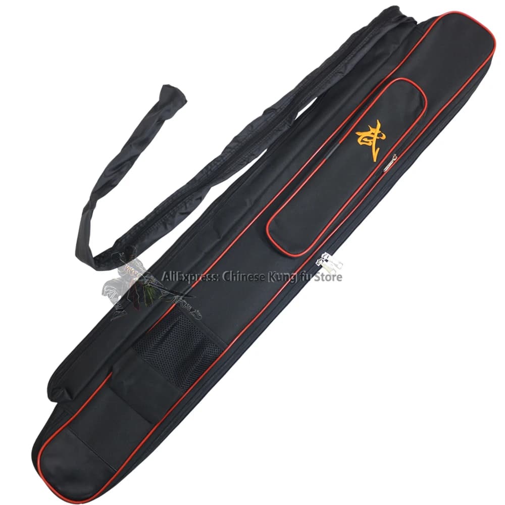 Sac de bâtons d'épée de Kung fu de haute qualité, sac de transport pour armes Wushu d'arts martiaux,