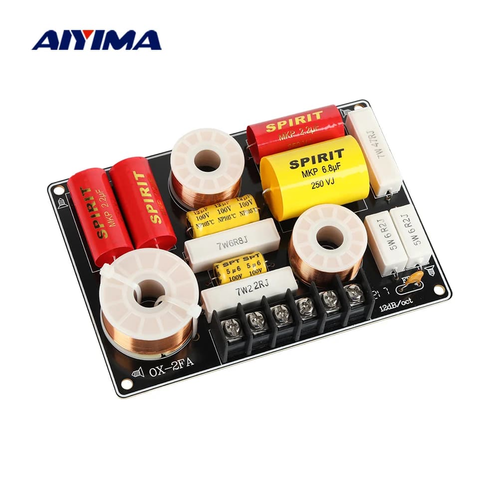 AIYIMA 200W Crossover 2 Voies Home Cinéma Aigus Basses Audio Haut-Parleur Amplificateur Diviseur De 