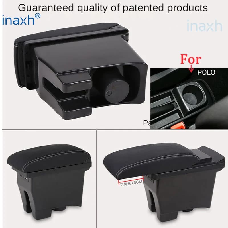 Accoudoir de voiture pour Volkswagen POLO 2012 – 2018, nouveau, pour VW POLO Mk5 6R Vento, boîte de 