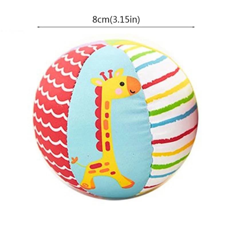 Jouets mobiles en peluche douce pour bébé avec son hochet pour bébé boule de musculation pour nouvea