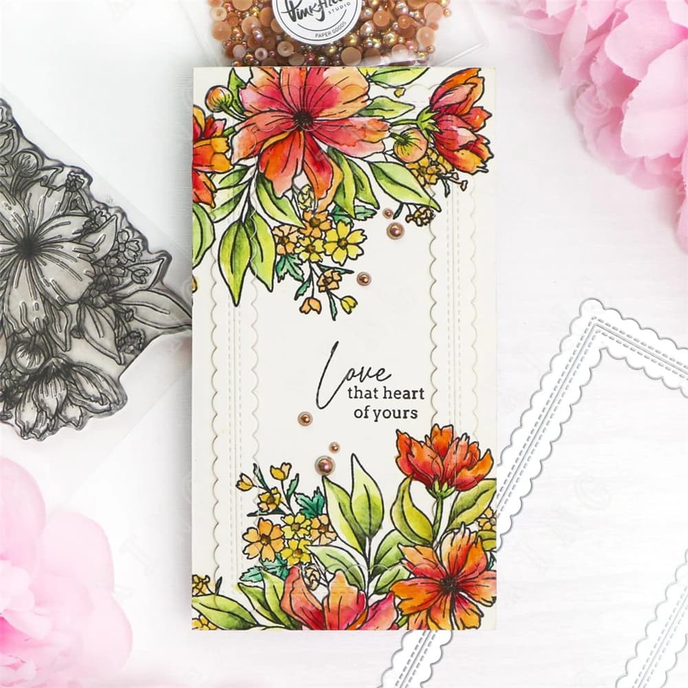 Cosmos – matrices de découpe en métal, timbres en Silicone, pochoirs à couches, carte de vœux, Scrap