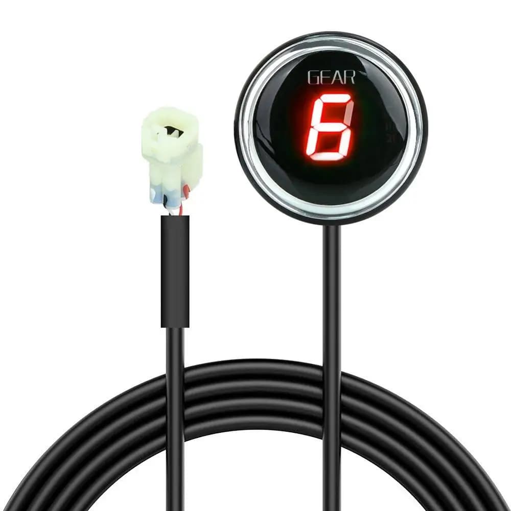 Indicateur de vitesse rond pour kawasaki versys 650 1000 2012 2013 2014 2015 2016 2017 1-6 niveaux d