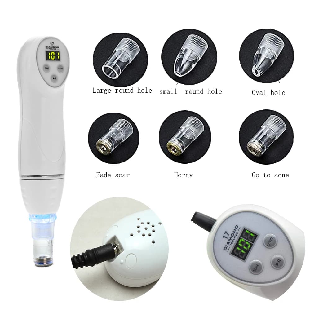 DermDelhi-Machine de peeling de la peau sous vide pour le visage, points noirs, élimination de l'acn