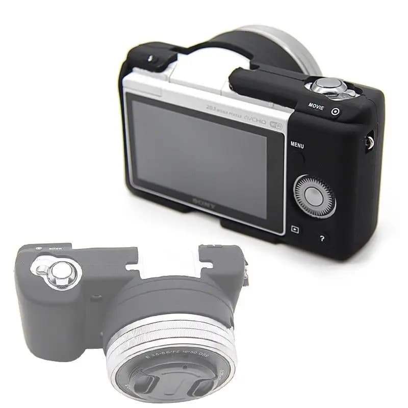 Étui pour appareil photo en caoutchouc de Silicone souple, housse de protection pour Sony Alpha A510