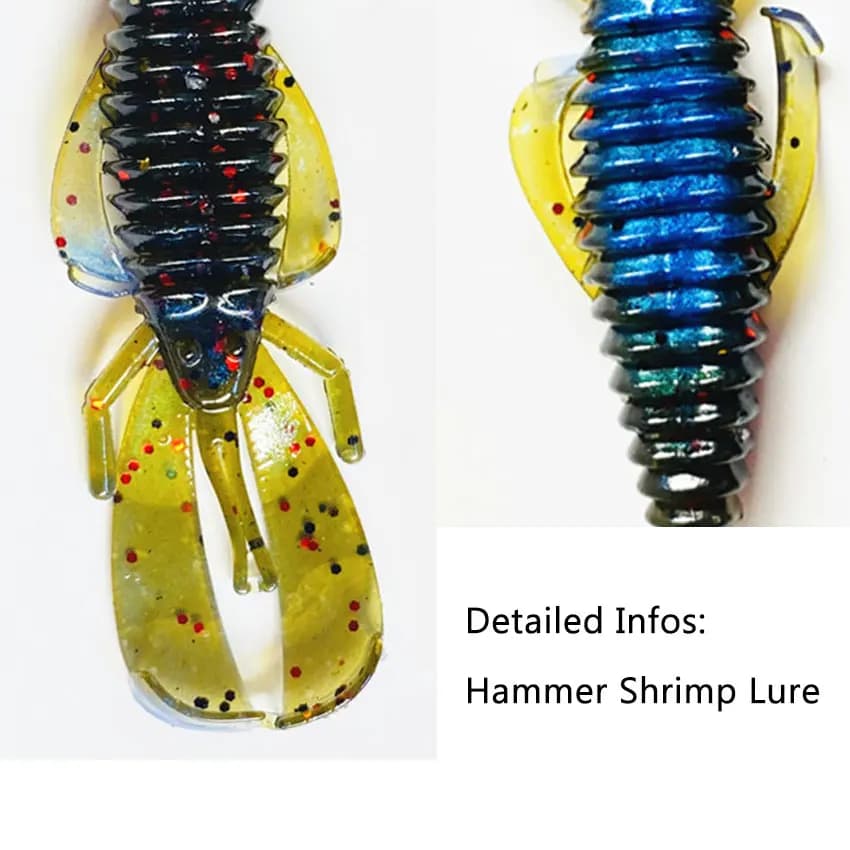 5 pièces 10 pièces 8 cm 12 cm doux bug crevettes craws ver leurre appâts, silicone artificiel crevet