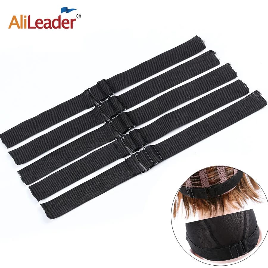 Alileader – bande élastique pour perruques, Ajustable, haute élasticité, ruban élastique de couture 