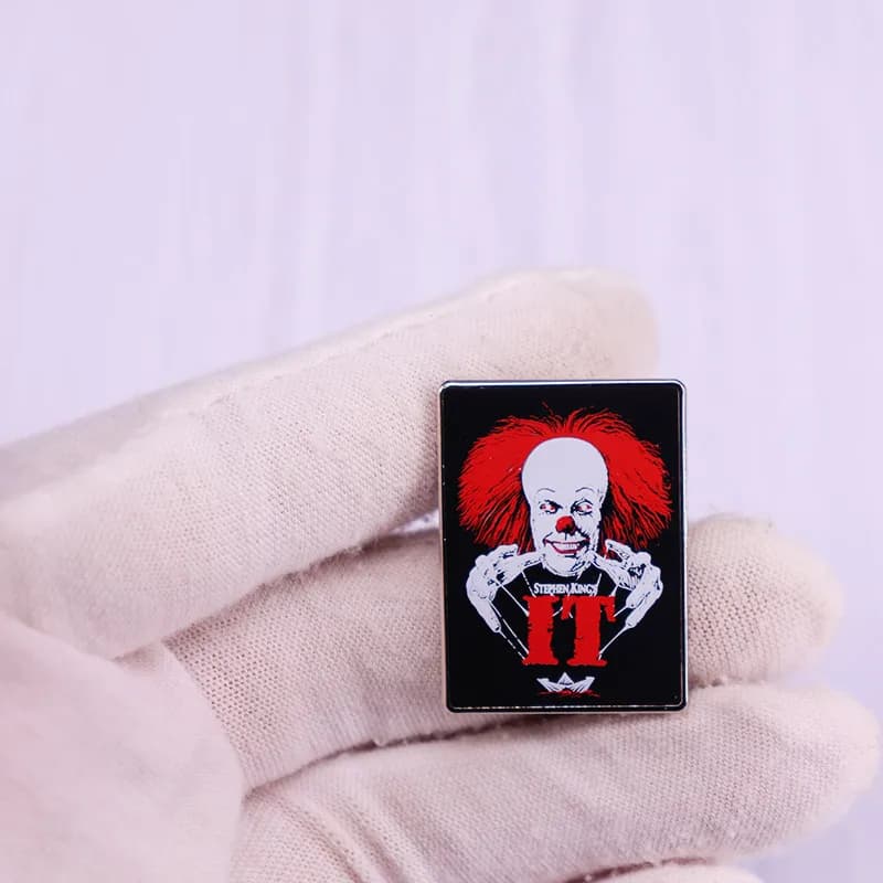 Broche à broche imprimée de eden king's IT