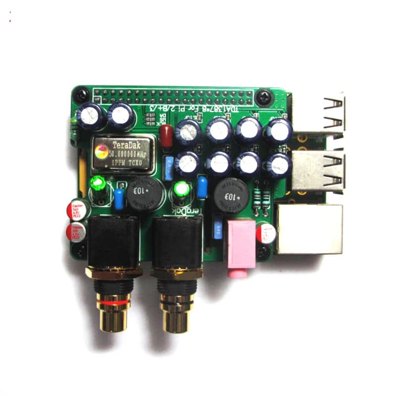 DYKB TDA1387 carte d'extension encodeur DAC décodeur interface I2S pour Raspberry Pi pi3 pi2 B + 3B 