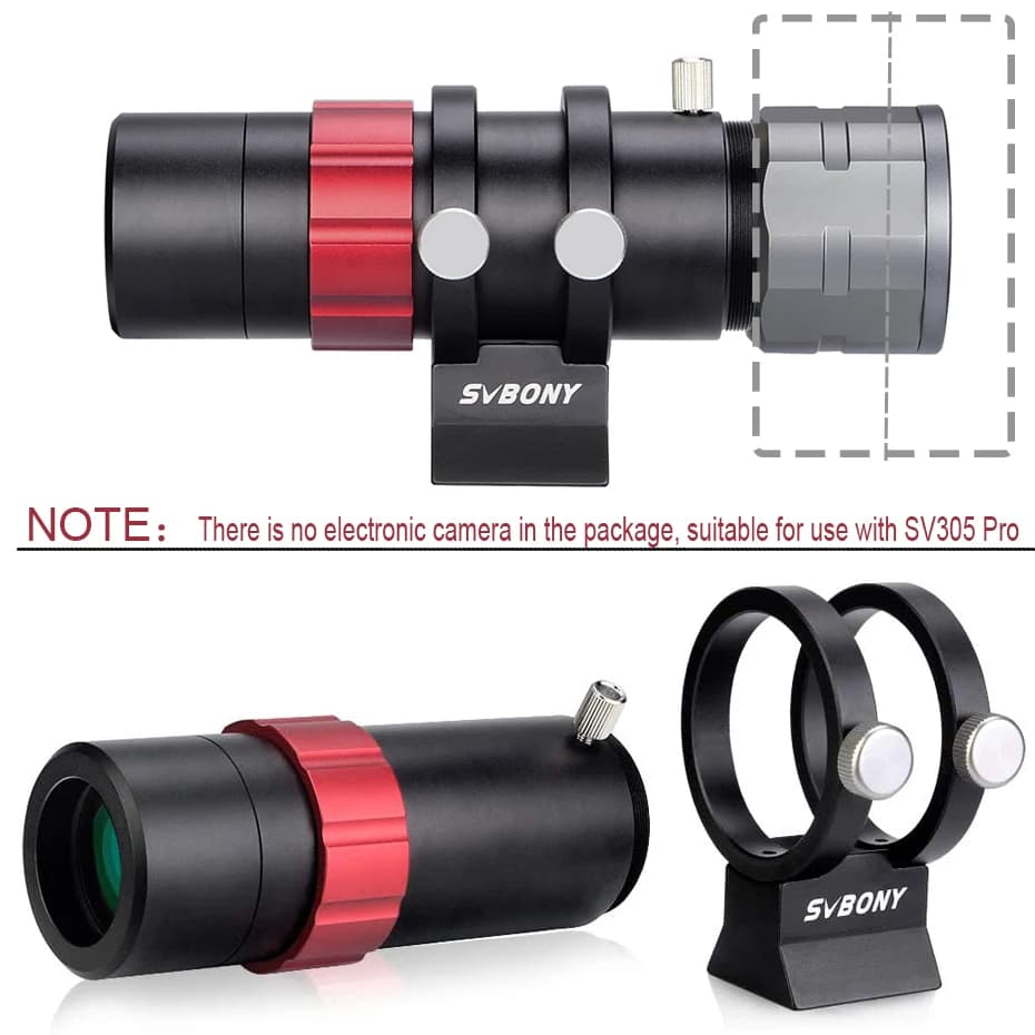 SVBONY-Lunette de guidage compacte ultra-mini pour caméras à guidage automatique, SV165, SV305, ZWO,