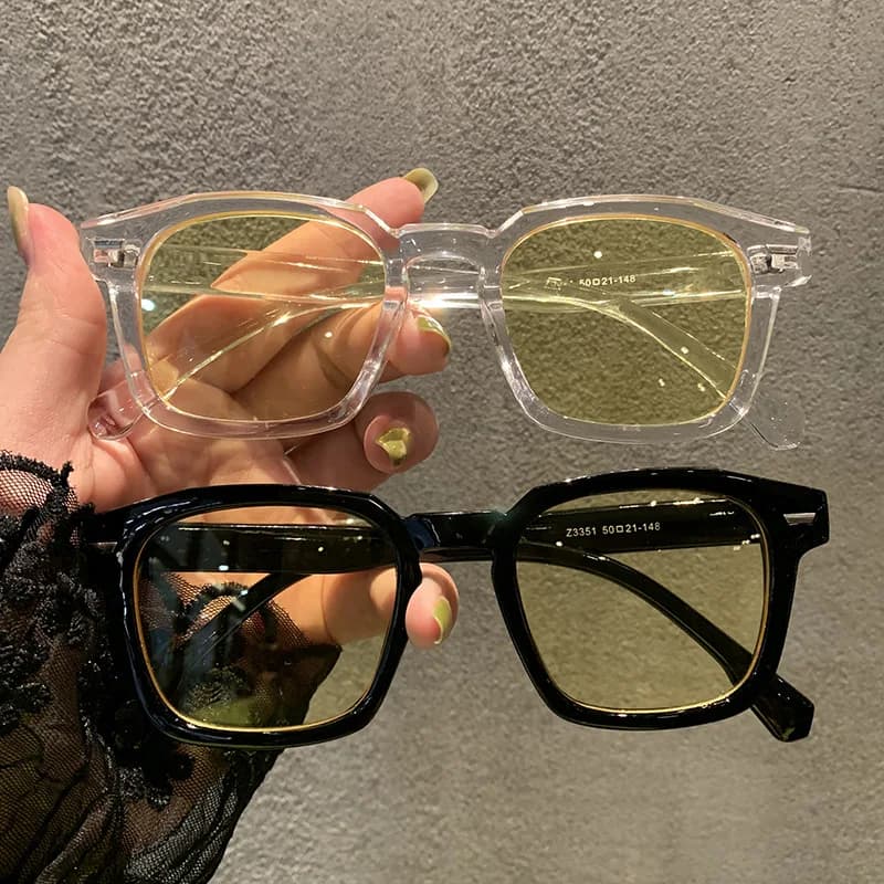 Lunettes de soleil de marque RMM, de haute qualité, nouvelles, avec monture polygonale, carrées, à l