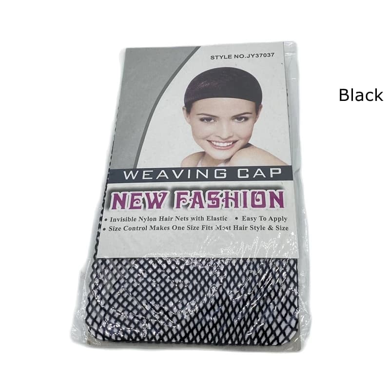 20 paquets nouvelle mode tissage casquette extensible élastique filet à cheveux haut ouvert Snood pe