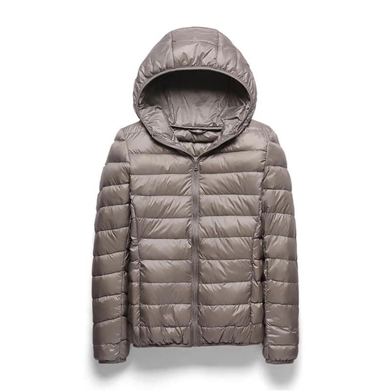 Veste courte en duvet de canard ultra-léger pour femme, manteau mince, parka chaude, vêtements d'ext
