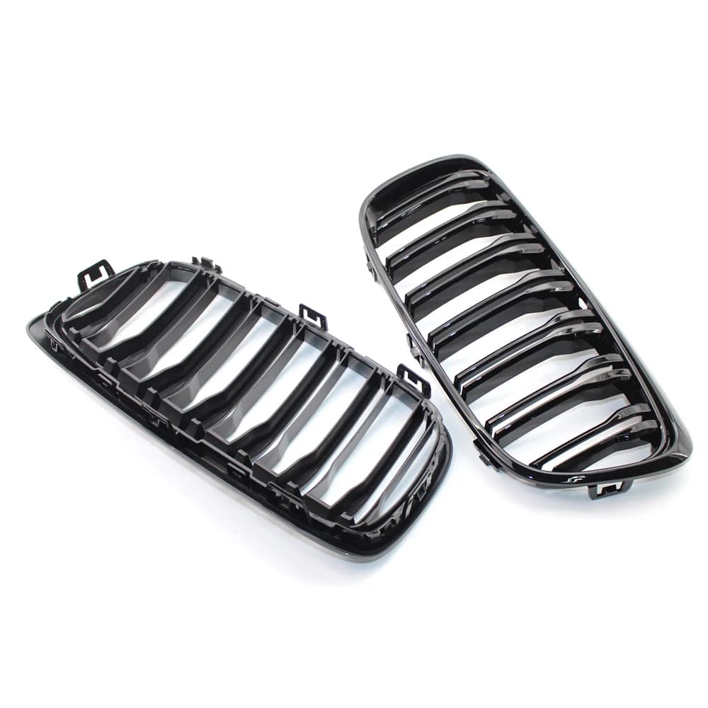 Grille de pare-chocs avant en maille ABS noire pour BMW, série 2, F45, 5 sièges, Active Tourer, 7 si