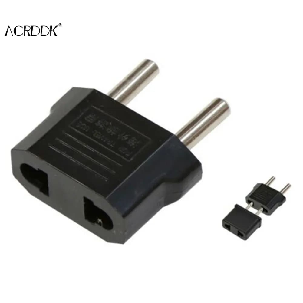 Adaptateur de Conversion 110V à 220V, 5 pièces, prises ue/US, adaptateur de voyage, convertisseur po