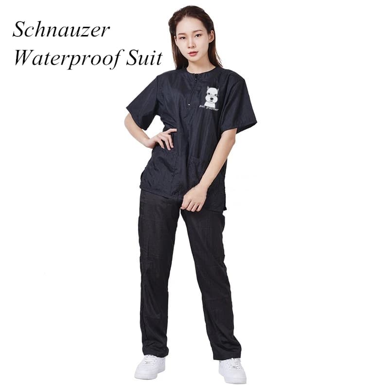 Uniforme de toiletteur imperméable pour animaux de compagnie, coupe trempée, respirante, douce, salo