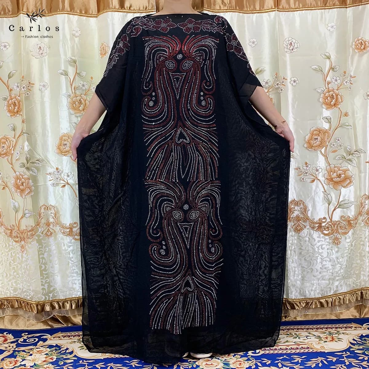 2025 nouvelle Robe longue africaine Maxi robes africaines pour femmes grande taille des deux côtés R