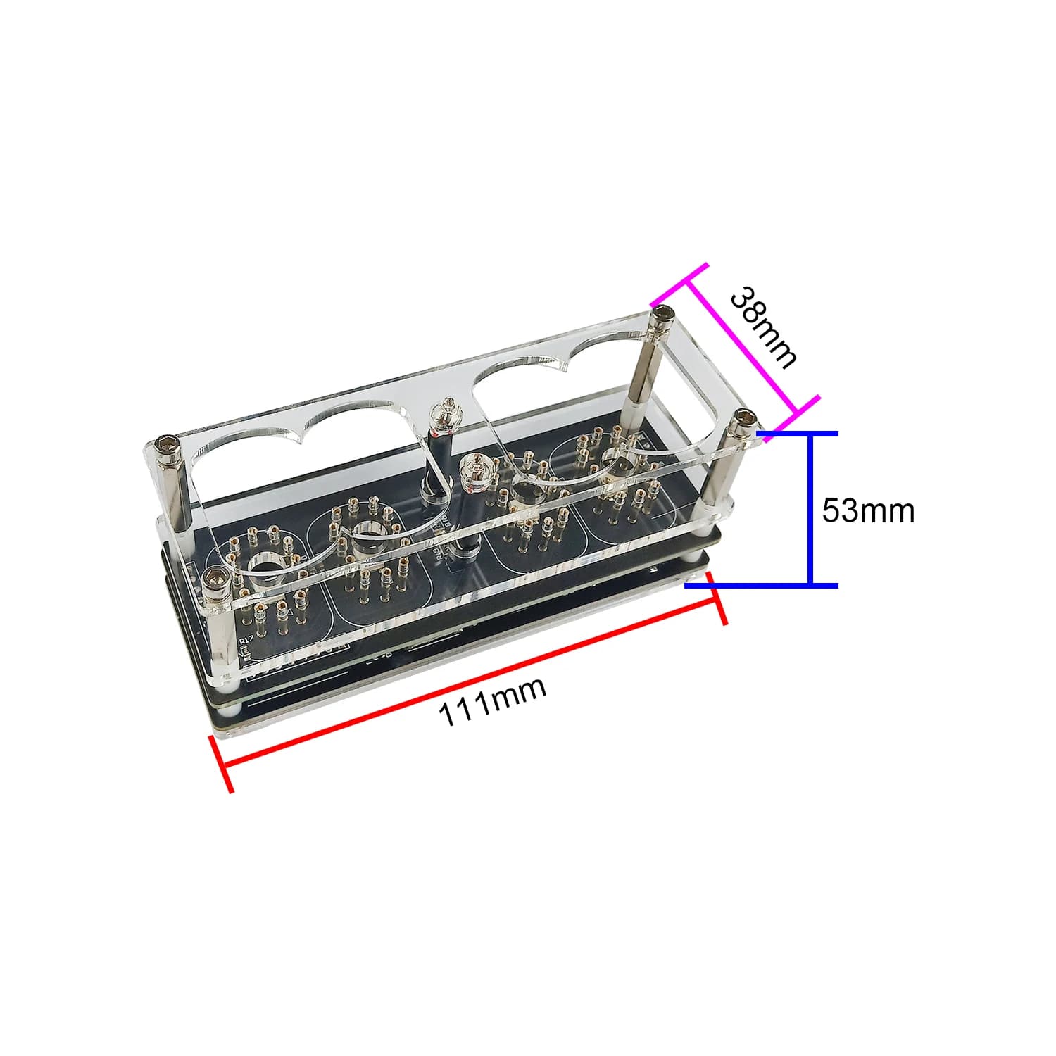Module d'horloge à Tube lumineux IN-12, avec Service de temps réseau WIFI ESP8266 IN12, horloge Nixi
