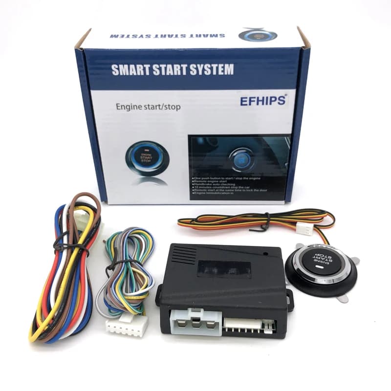 EFHIPS – démarrage et arrêt automatique du moteur, bouton de démarrage, démarrage, allumage, verroui