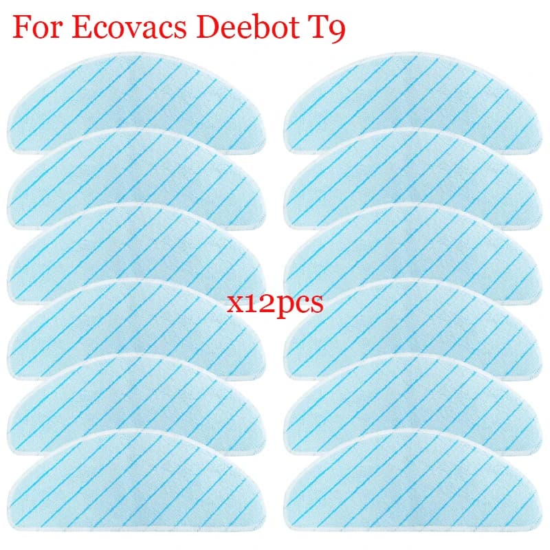 Tissu de vadrouille lavable pour aspirateur électrique Ecovacs Deebot Ozmo T9 AIVI T9 PRO T9 MAX T9,