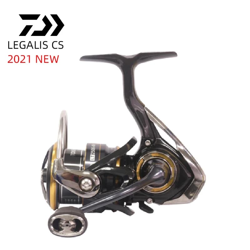 DAIWA-Moulinets de pêche LEGALIS CS LT, roue tournante, traînée maximale 12kg, 6 + 1BB, nouveau, 202