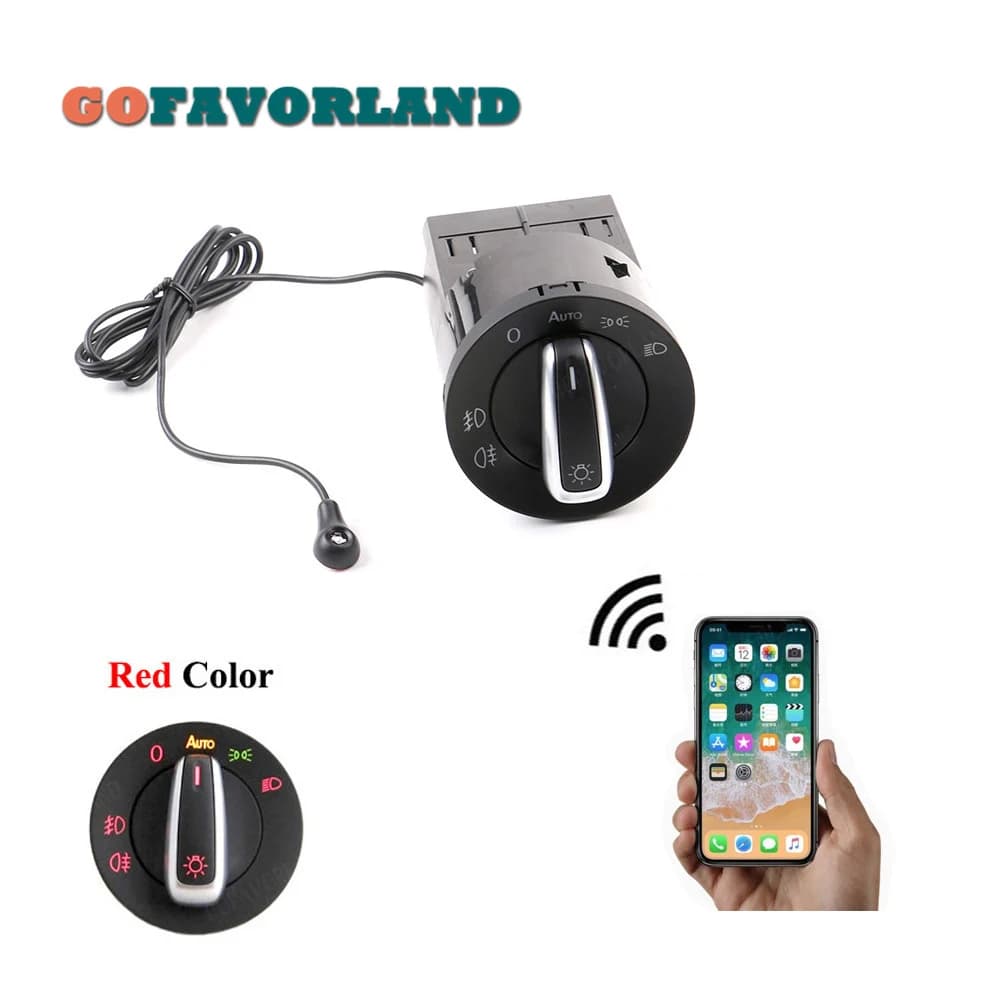 Interrupteur automatique de phare module de capteur de lumière Bluetooth pour Golf mk4 Jetta 4 passa
