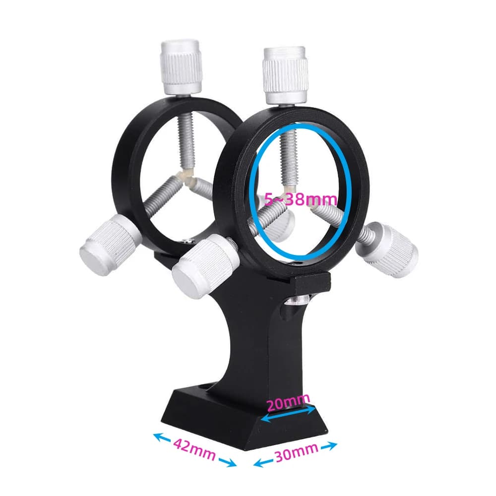 EYSDON-Pointeur laser réglable, 5mm-38mm, adaptateur de montage, base de portée de recherche pour té