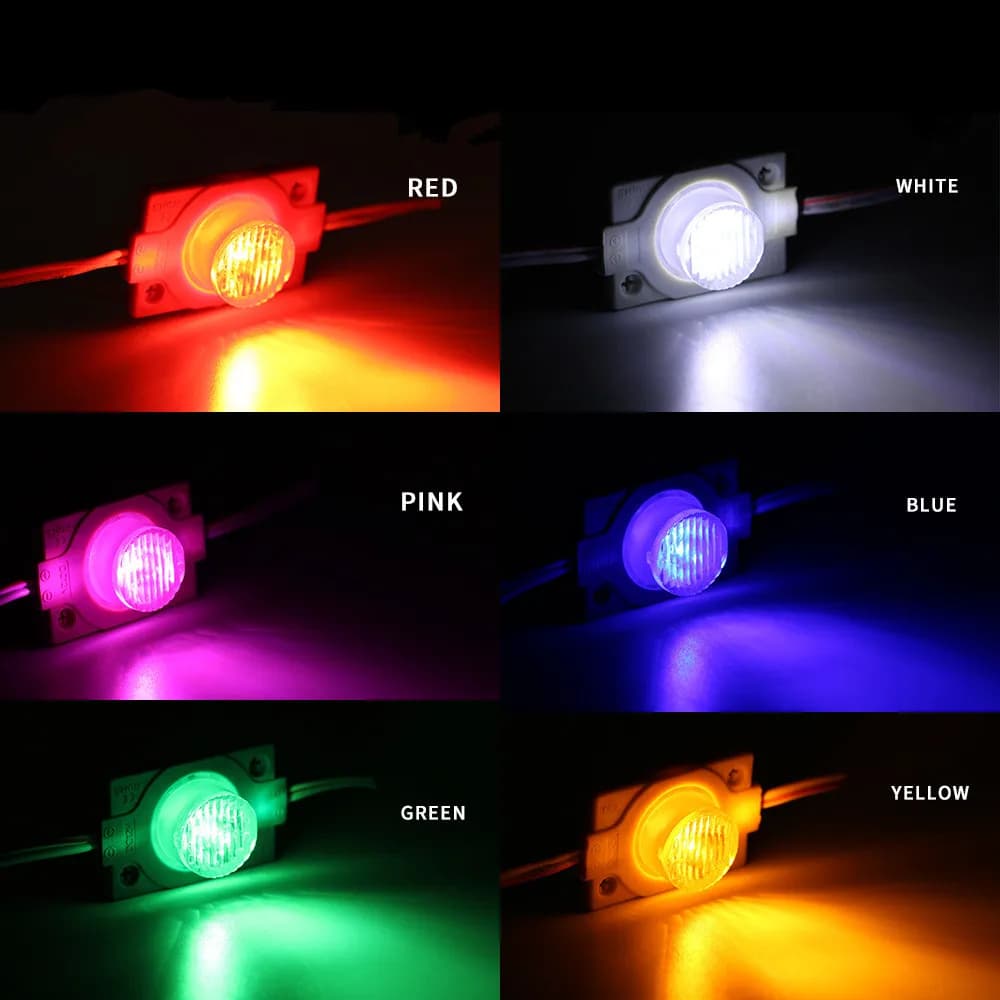 10 pièces Module de bande Led 12v COB lumière publicité conception signe rétro-éclairage boutique ba