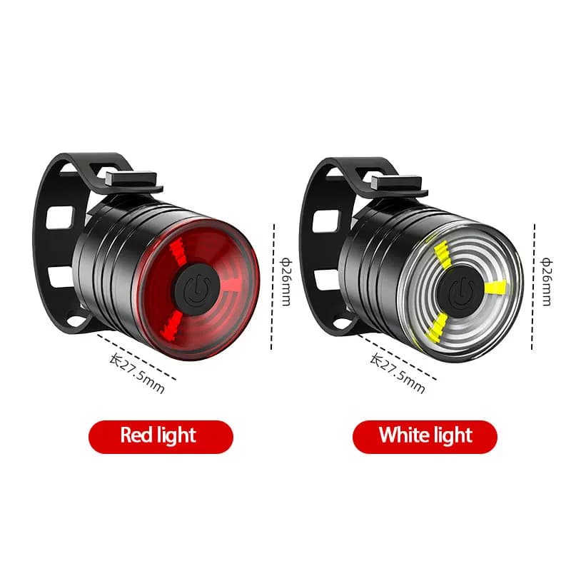 Feu arrière multi-vélo 200 Lumens vtt cyclisme Led étanche feu arrière de vélo pour casque tige de s