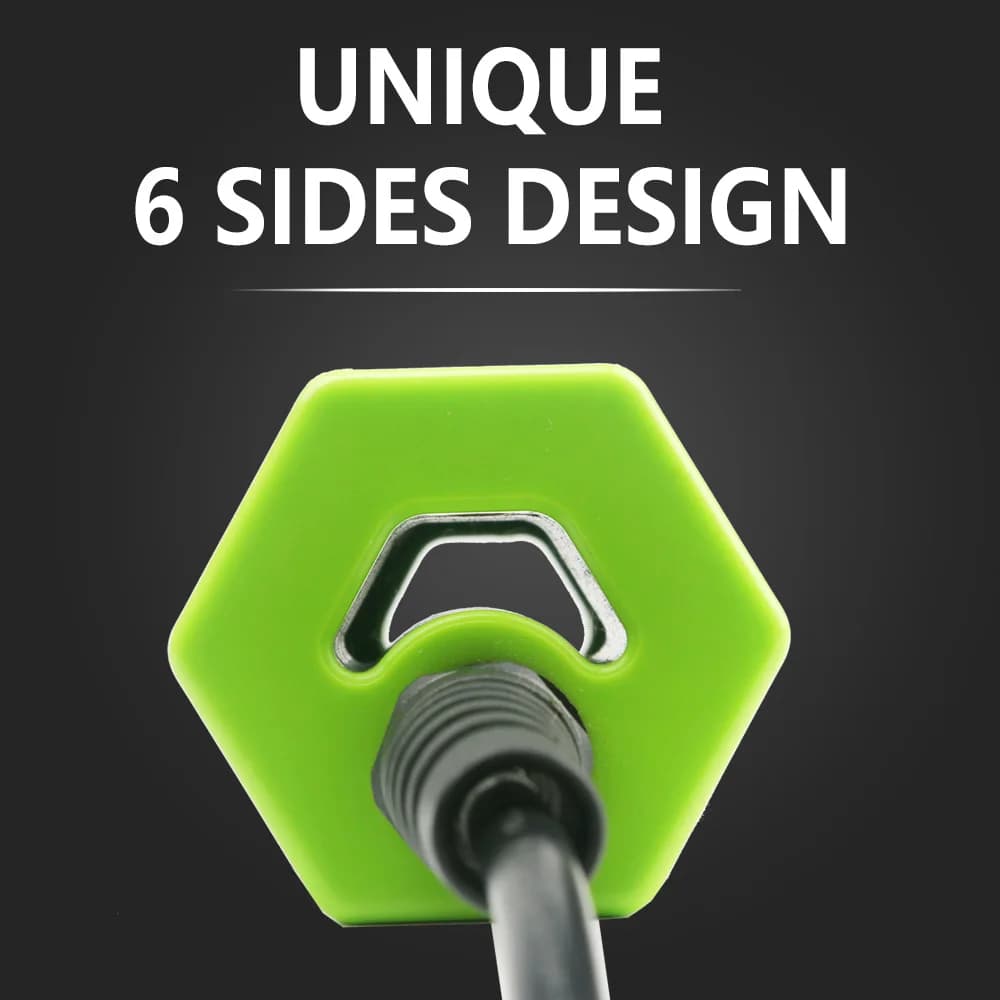 Lampe de pêche sous-marine SubSN, lumière LED haute puissance, aluminium, vert, blanc, bleu, jaune, 