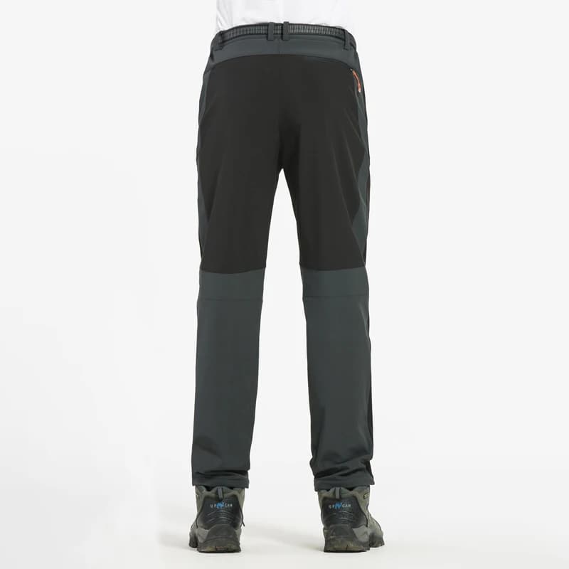 LNGXO – pantalon de randonnée en molleton épais et chaud pour homme, imperméable, coupe-vent, extéri