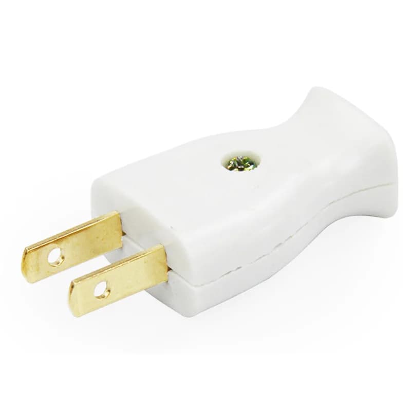 Blanc rouge jaune vert noir amérique bakélite 2 pôles 15A mâle prise de câblage américaine prise fem
