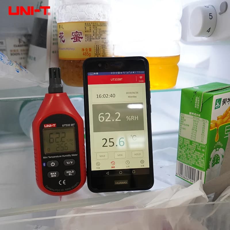UNI-T UT333 UT333BT hygromètre numérique thermomètre 2 en 1 température humidité mètre Mini capteur 