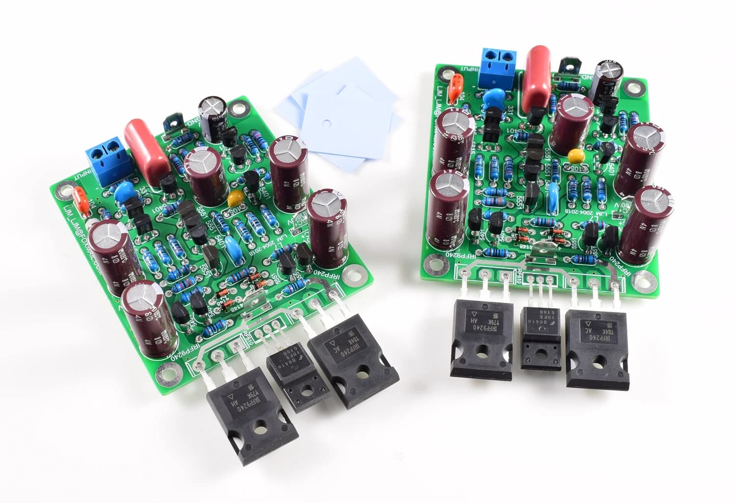 2 pièces nouvelle classe AB MOSFET IRFP240 IRFP9240 L7 amplificateur de puissance Audio HIFI double 