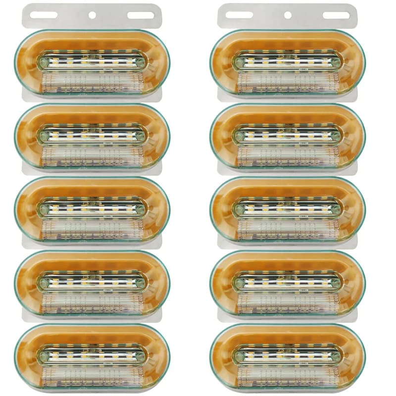 10 pièces 24V feux de position latéraux de camion feux externes de voiture indicateur de Signal lamp