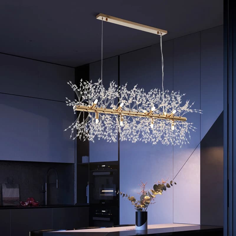 Luminaires suspendus LED modernes en forme de pissenlit pour salon, salle à manger, chambre à couche