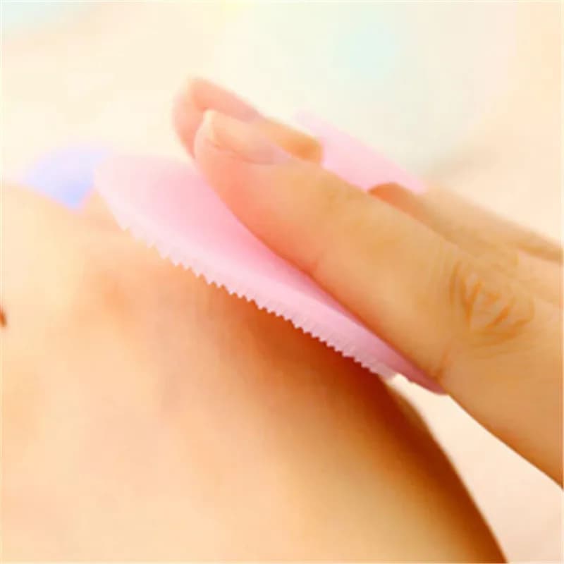 Brosse en silicone pour le visage, 1 pièce, tampon de lavage, éponges super douces
