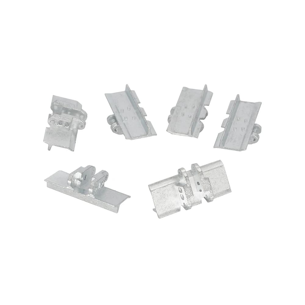Chenille de moulage sous pression en alliage complet, 50mm x 20mm, pour pelle hydraulique 1/12 RC, B