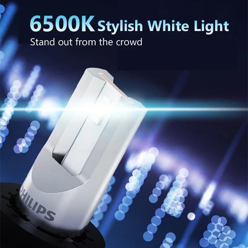 Philips Ultinon Essential G2 LED H1 H4 H7 H8 H11 H16 HB3 HB4 H1R2 9003 9005 9006 9012 6500K phare de