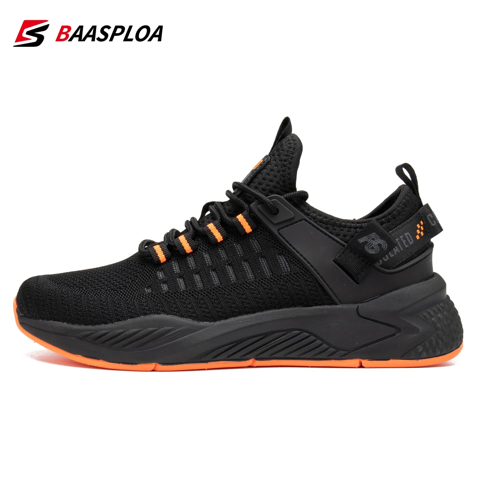 Baasploa chaussures de course légères pour hommes décontracté hommes concepteur maille respirant bas