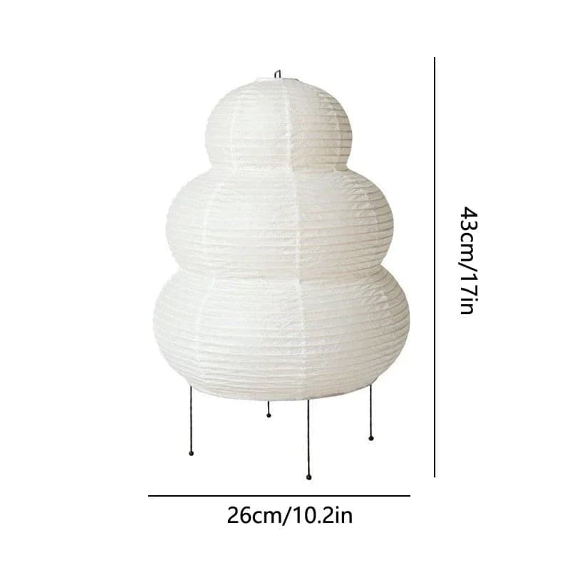 Lampe de Table au Design japonais, papier de riz blanc, lampes de bureau décoratives pour chambre à 