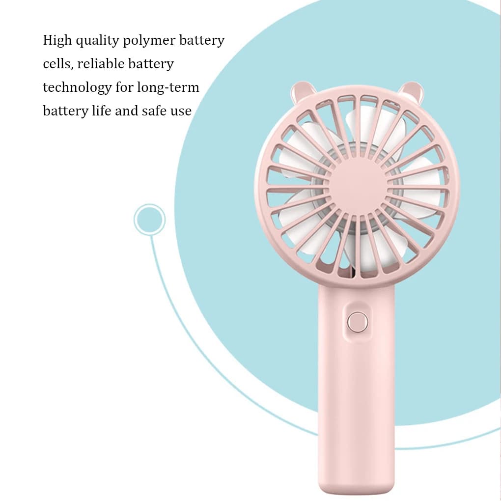 Ventilateur portatif Mini USB Rechargeable ventilateurs silencieux Table maquillage cils refroidisse