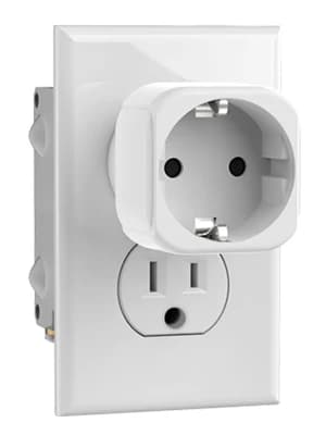 Adaptateur de voyage USA, convertisseur de prise de voyage UE vers USA, prise européenne Allemagne, 