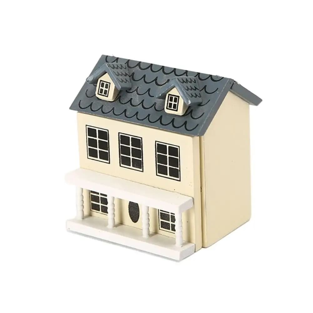 Maison miniature 1:12, simulation de villa miniature, artisanat miniature, construction en bois, mod