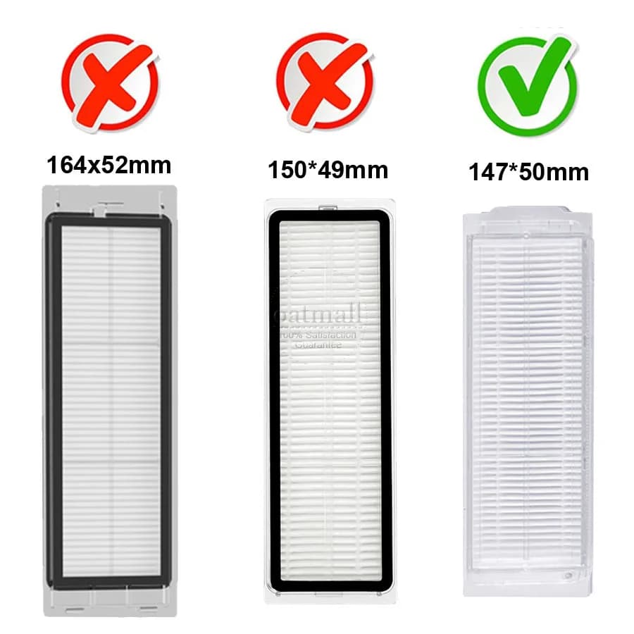 Filtre HEPA de remplacement pour aspirateur Robot Xiaomi Mi Mop 2 Pro MJST1S / 2 Lite MJSTL, accesso