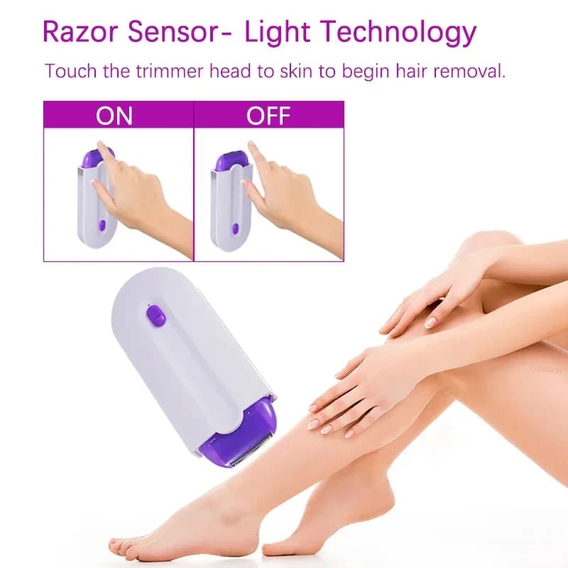 Épilateur Portable Rechargeable USB pour femmes, outil d'épilation, rasoir rotatif, corps, visage, j