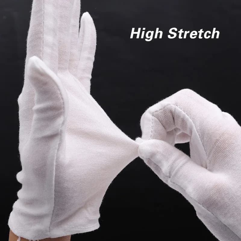 Gants de protection à haute élasticité pour protéger la peau, doublure, eczéma, dermatite, mitaines 